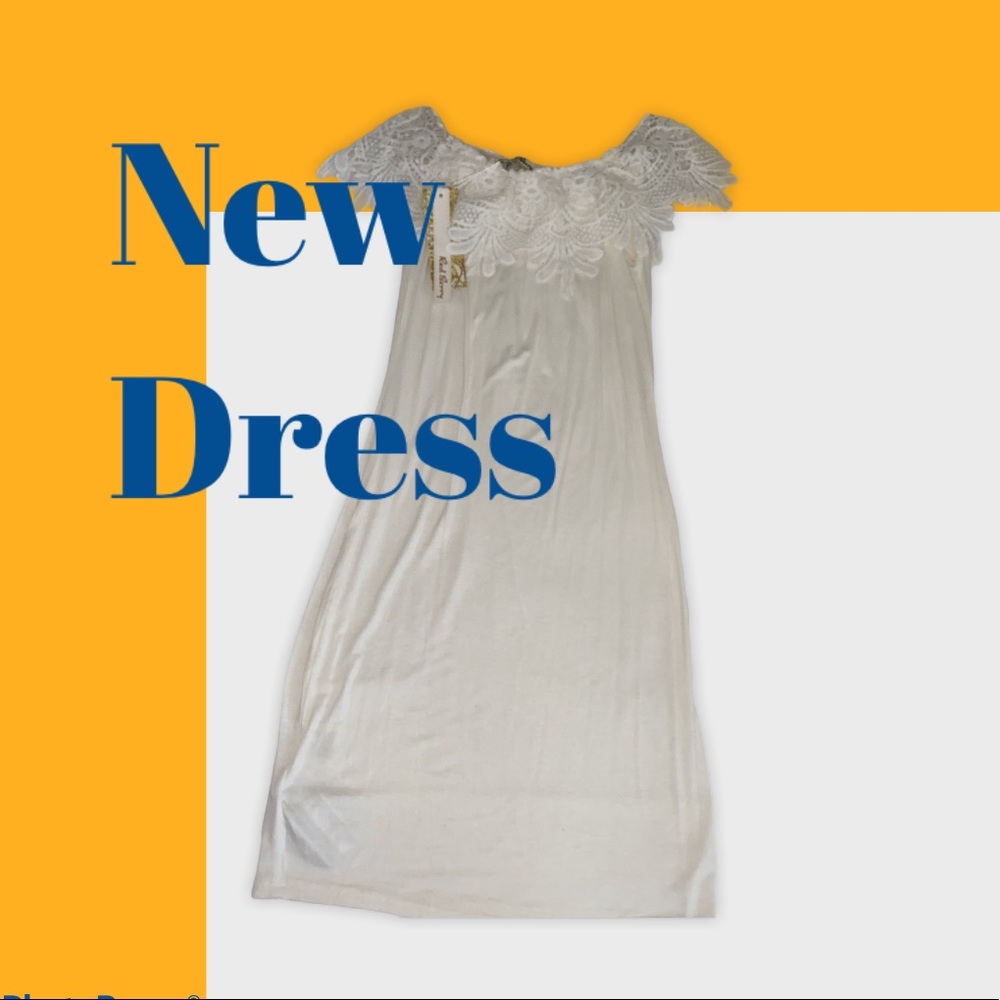 White dress, new with tags